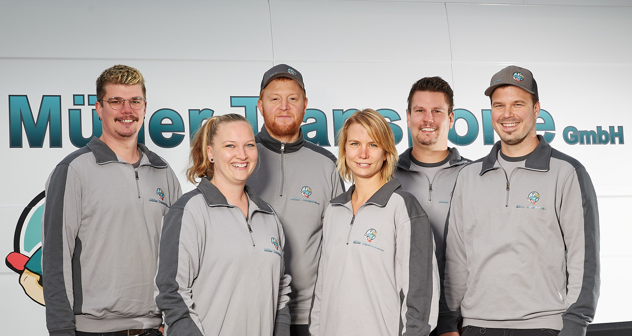 Müller transporte team foto